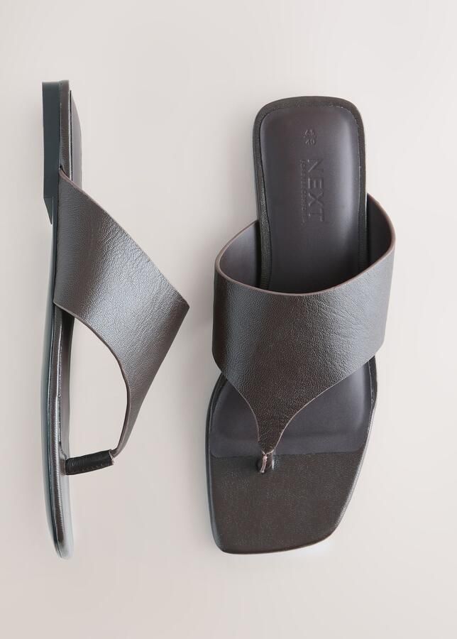 Next Teenslipper 'Forever Comfort' chocoladebruin - Foto 6