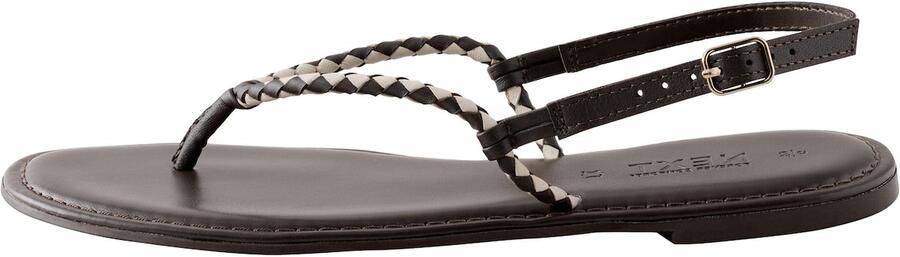 Next Teenslipper 'Forever Comfort ' crème chocoladebruin