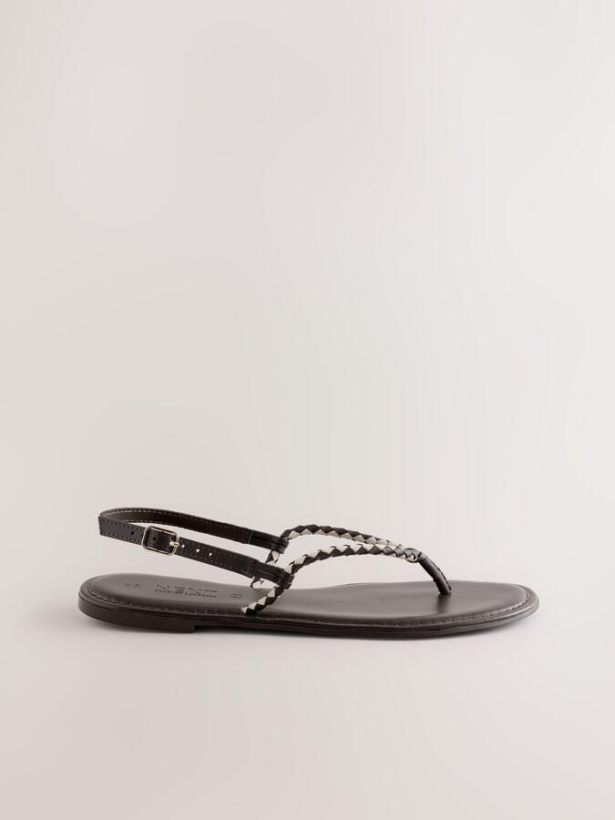 Next Teenslipper 'Forever Comfort ' crème chocoladebruin - Foto 4