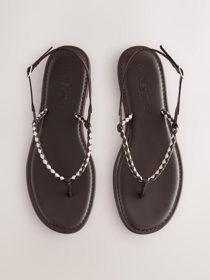 Next Teenslipper 'Forever Comfort ' crème chocoladebruin - Foto 6