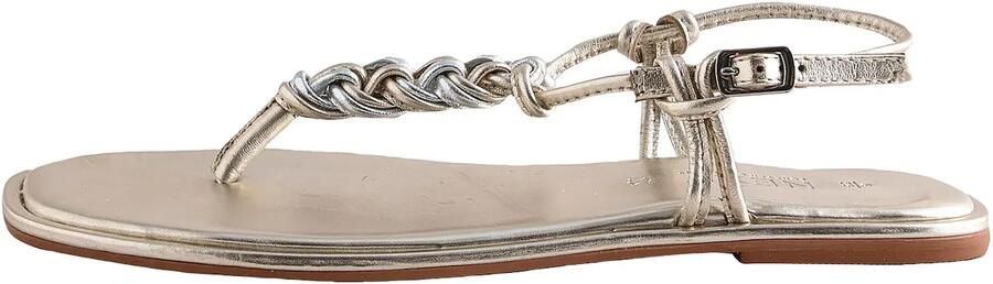 Next Teenslipper 'Forever Comfort' goud zilver