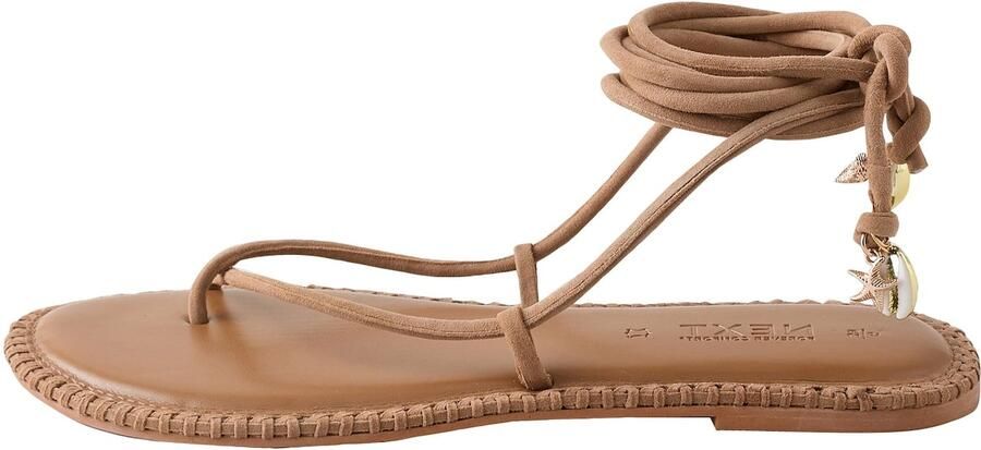 Next Teenslipper 'Forever Comfort' lichtbruin