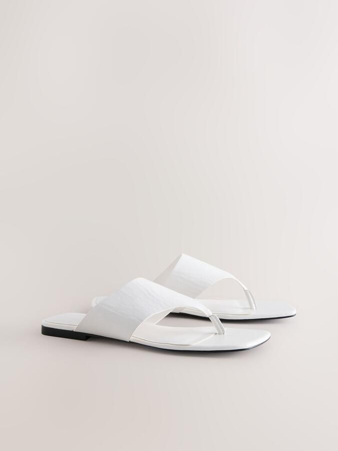Next Teenslipper 'Forever Comfort ' wit - Foto 4
