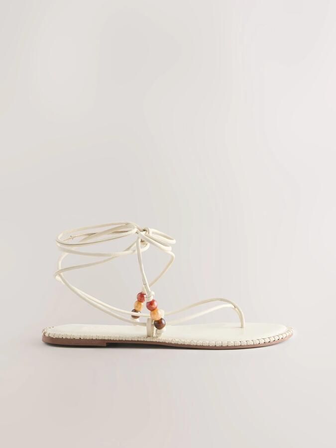 Next Teenslipper 'Forever Comfort' wit - Foto 6
