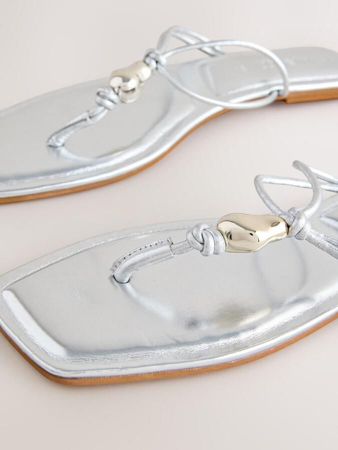 Next Teenslipper 'Forever Comfort' zilver - Foto 6