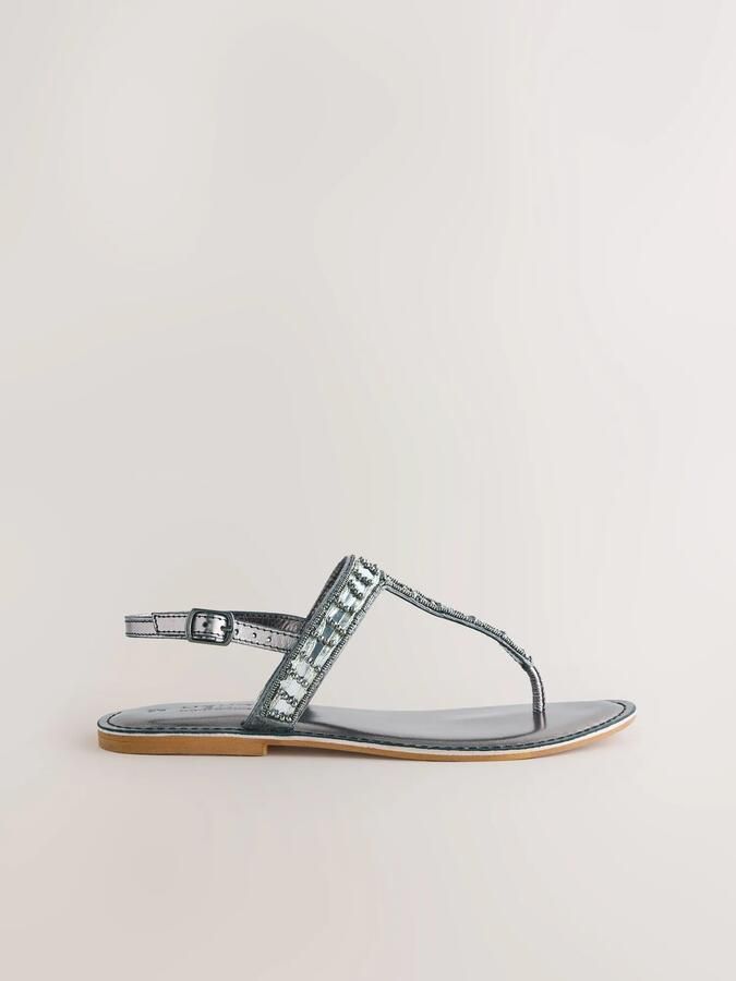 Next Teenslipper 'Forever Comfort' zilvergrijs - Foto 2