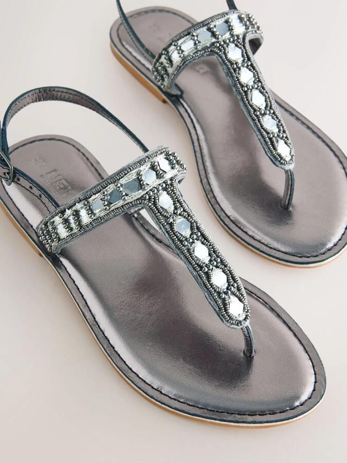 Next Teenslipper 'Forever Comfort' zilvergrijs - Foto 3