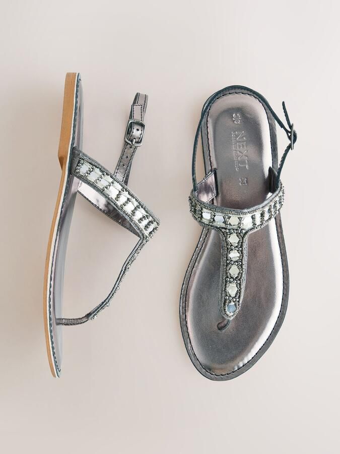 Next Teenslipper 'Forever Comfort' zilvergrijs - Foto 5