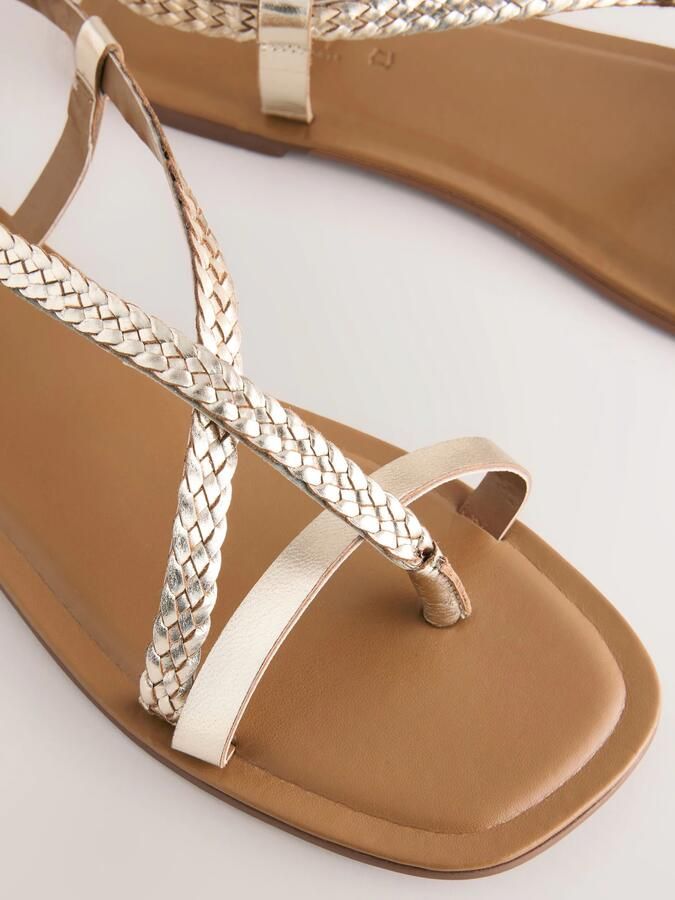 Next Teenslipper goud - Foto 3