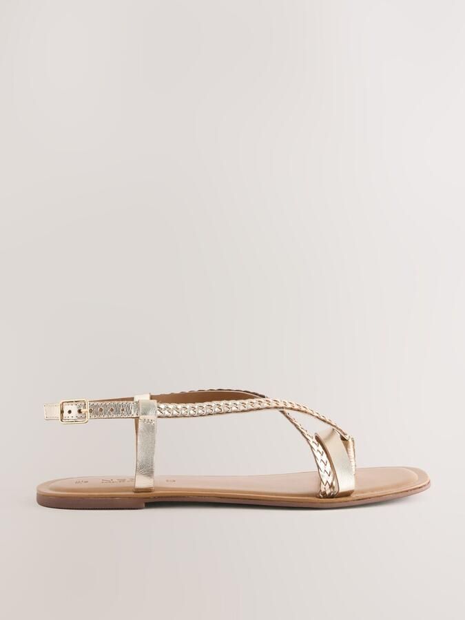 Next Teenslipper goud - Foto 4
