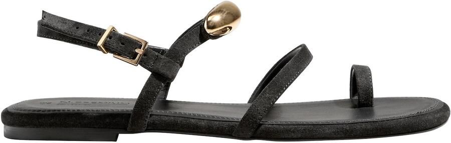 Next Teenslipper goud zwart