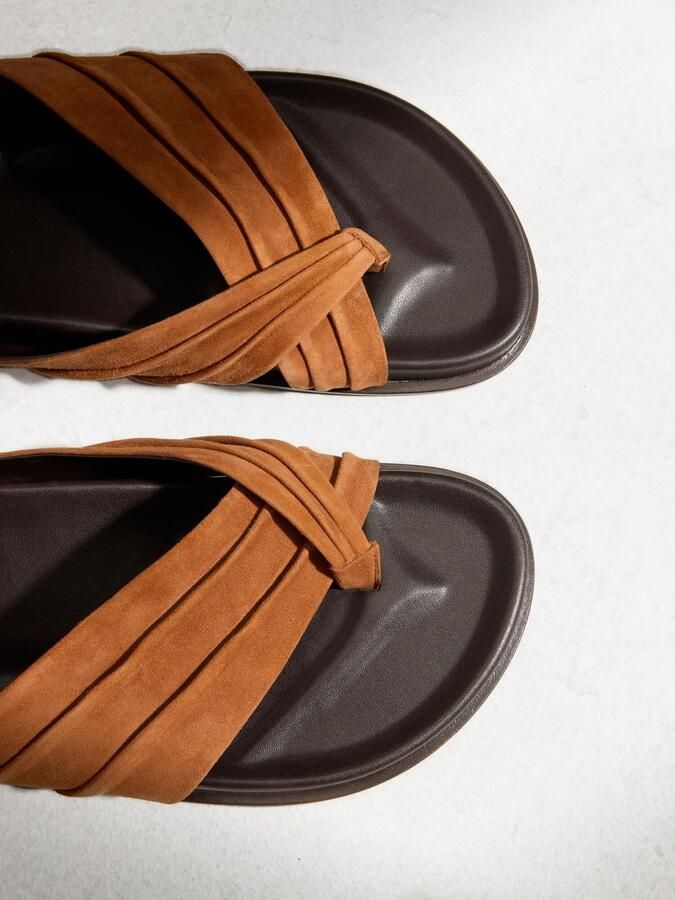 Next Teenslipper 'N. Premium' cognac - Foto 3