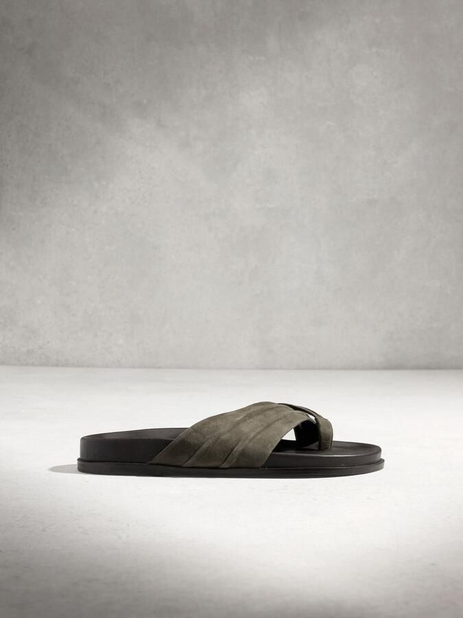 Next Teenslipper 'N. Premium' kaki - Foto 4