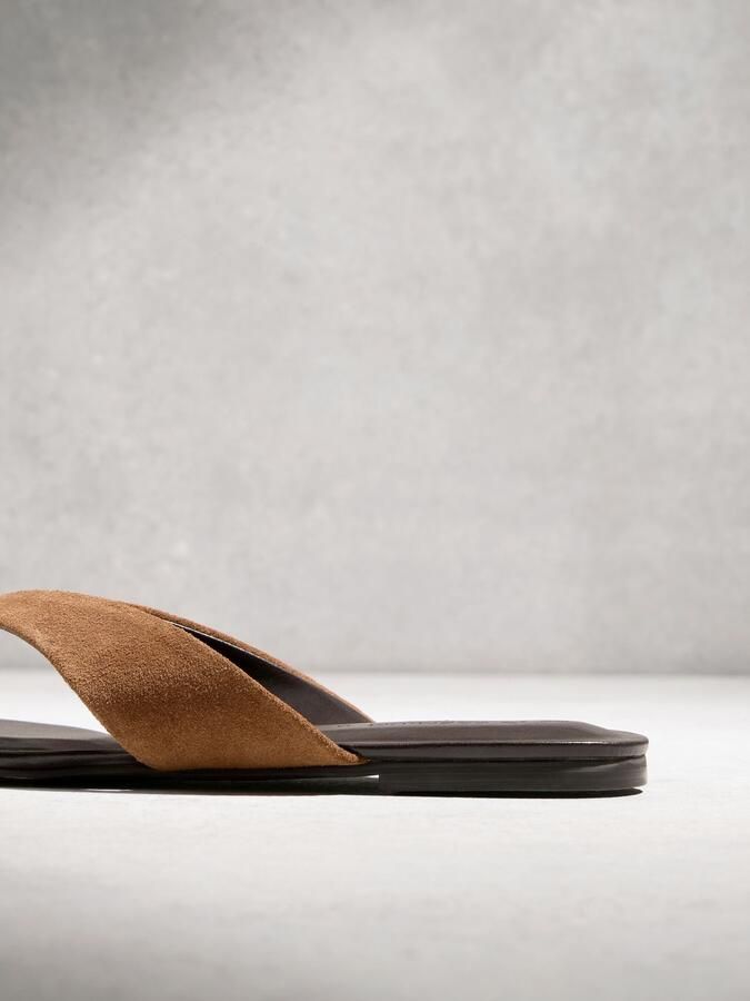 Next Teenslipper 'N- Premium' karamel - Foto 5