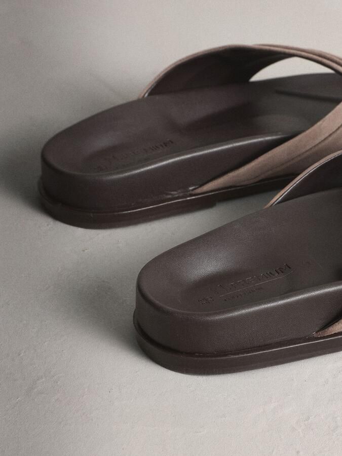 Next Teenslipper 'N. Premium' taupe - Foto 3