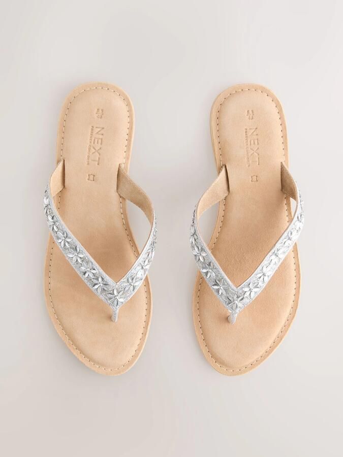 Next Teenslipper 'Forever Comfort ' zilver - Foto 5