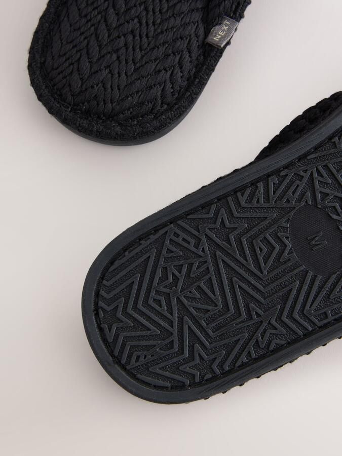 Next Teenslipper zwart - Foto 5