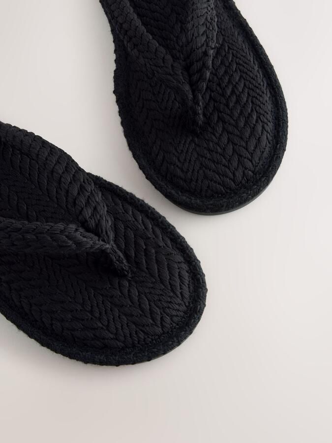 Dames Instappers Slippers Zwart - Foto 3