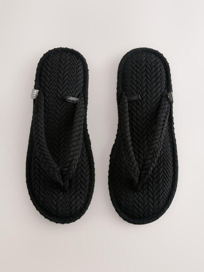 Dames Instappers Slippers Zwart - Foto 5