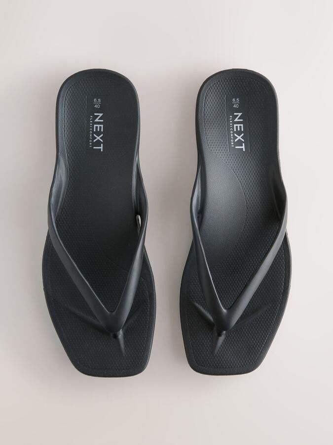 Next Teenslipper zwart - Foto 3
