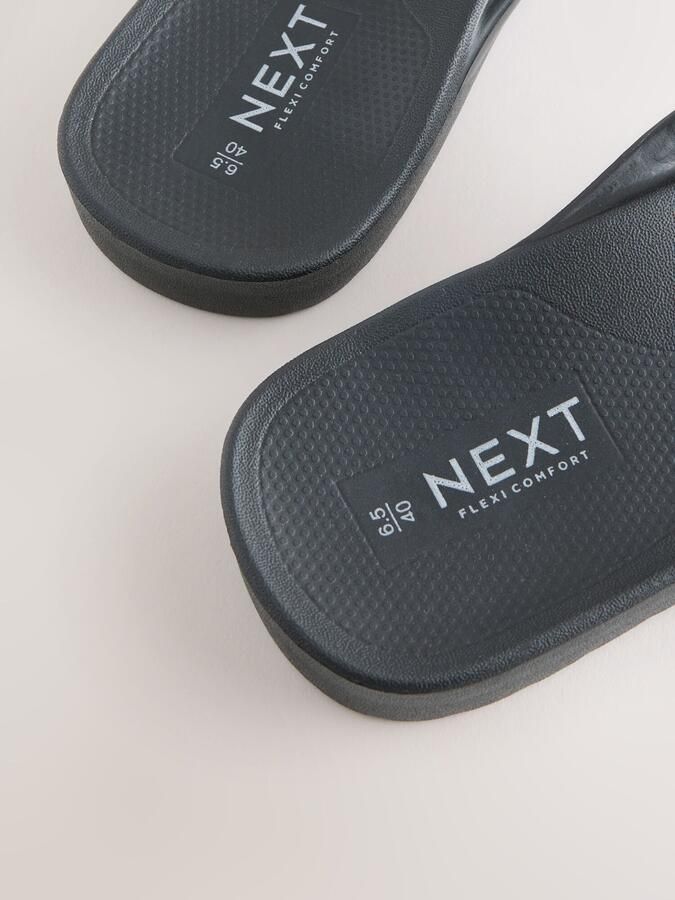 Next Teenslipper zwart - Foto 6