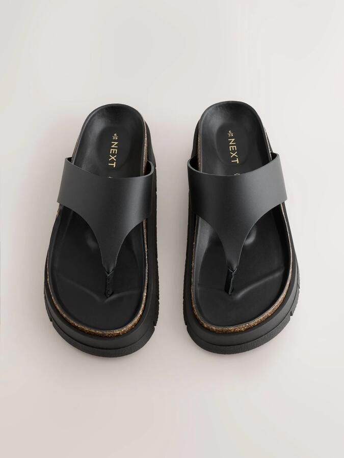 Next Teenslipper zwart - Foto 3
