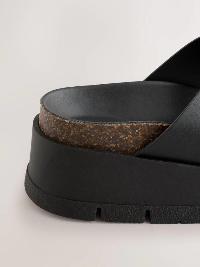 Next Teenslipper zwart - Foto 4