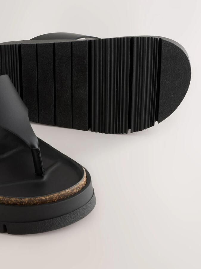 Next Teenslipper zwart - Foto 5