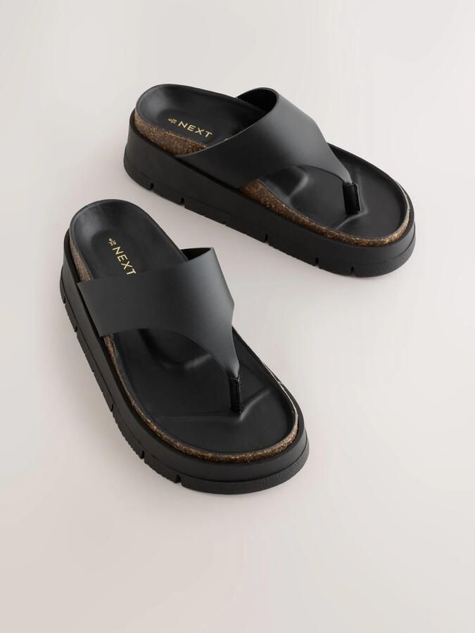 Next Teenslipper zwart - Foto 6