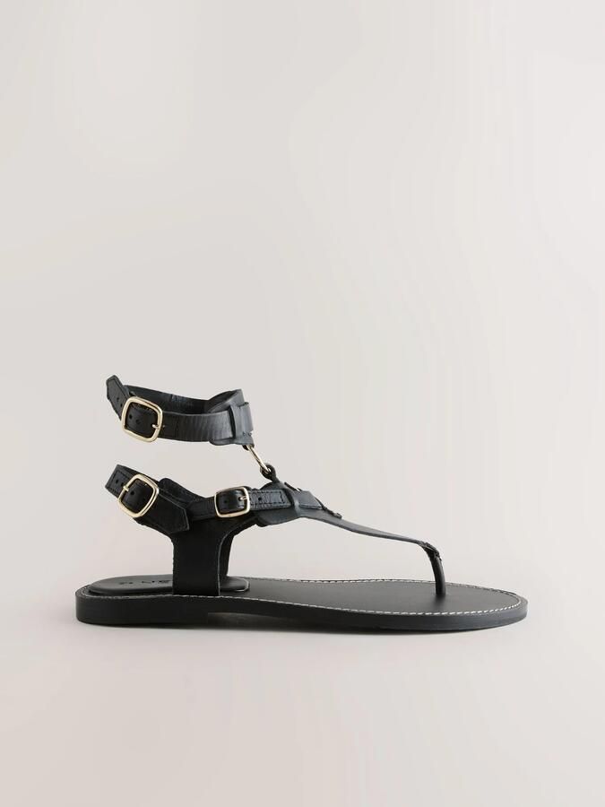 Next Teenslipper zwart - Foto 4