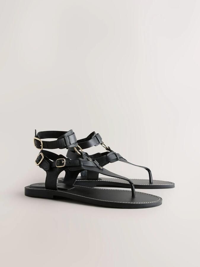 Next Teenslipper zwart - Foto 5