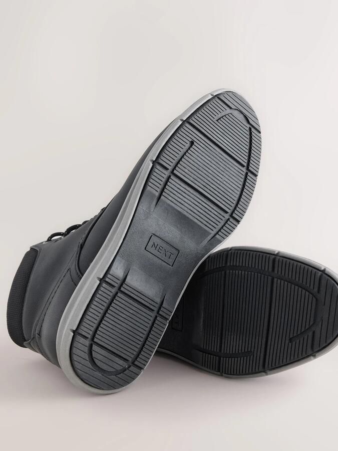 Next Heren Casual laarzen met borgvoering Zwart - Foto 4