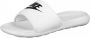 Nike Victori One Slide Sandalen Schoenen white black white maat: 47.5 beschikbare maaten:40 41 44 45 46 47.5 - Thumbnail 6