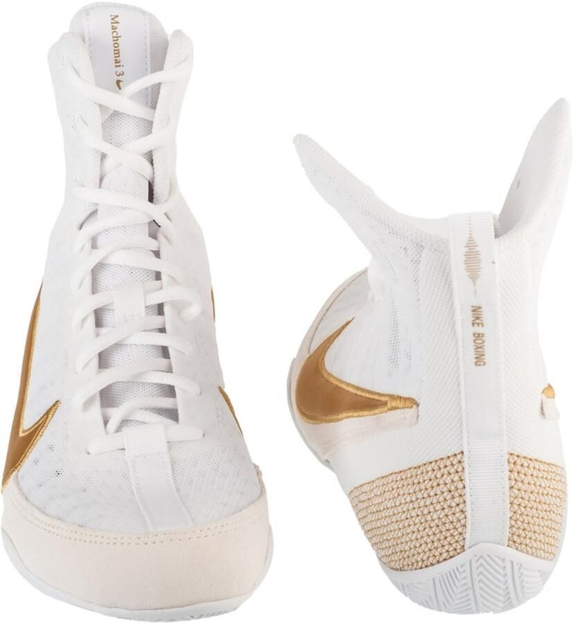 Nike Machomai 3.0 Boksschoenen Wit Goud (Beschikbaar in verschillende maten) - Foto 5