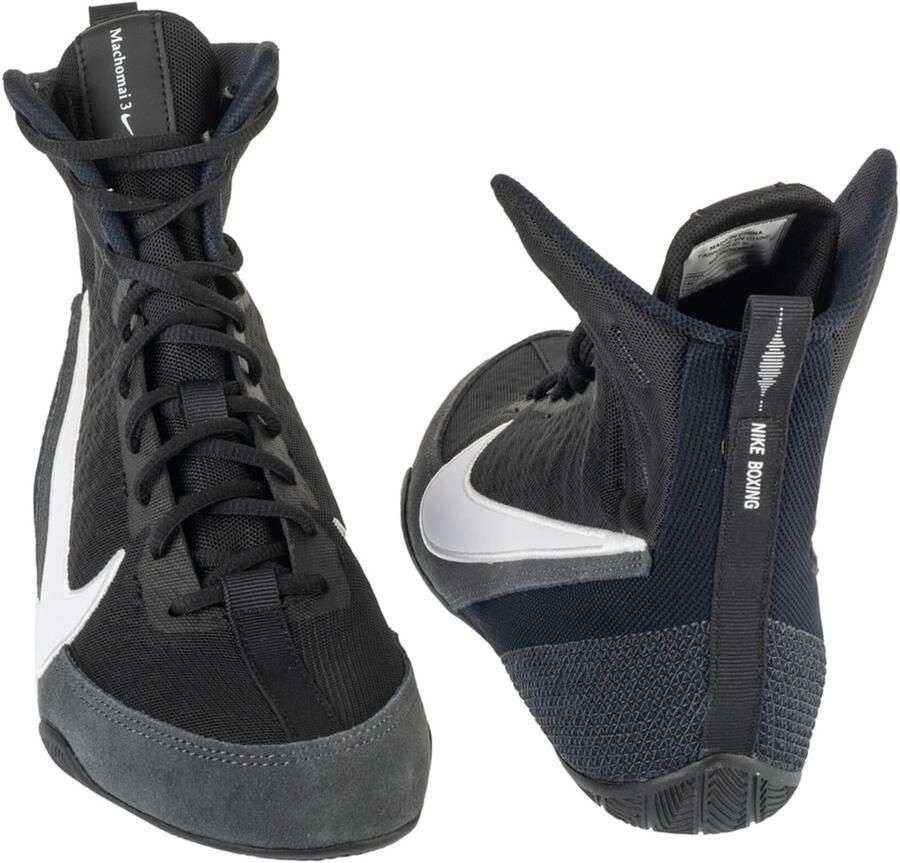 Nike Machomai 3.0 Boksschoenen Zwart Wit (Beschikbaar in verschillende maten) - Foto 3
