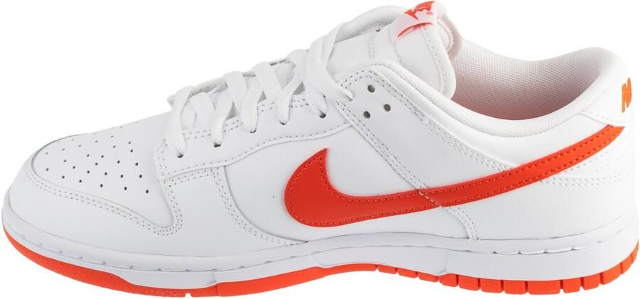 Nike Dunk Low Retro ''Picante Red'' Sneakers Unisex Wit Rood - Foto 2