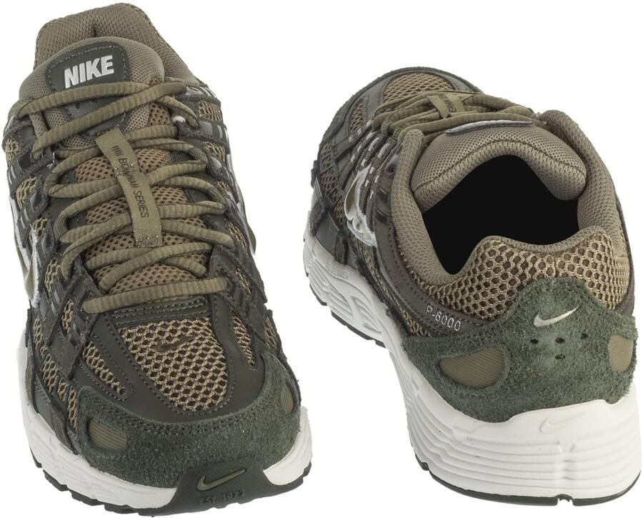 Nike Lage Sneakers Baskets P-6000 en daim vert Sequoia Phantom - Foto 6