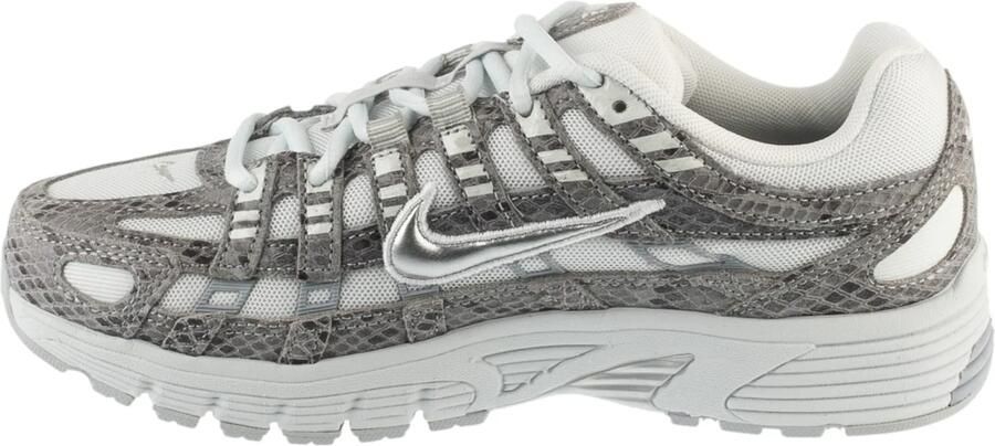 Nike P-6000 SE Off White Zwart Cool Grey Metallic Silver Wit Zwart P-6000 Lifestyle Dames Sneakers voor Vrouwen - Foto 2