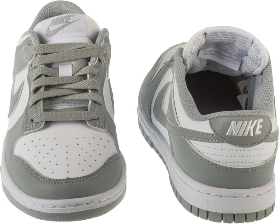 Nike Dunk Low Next Nature Wmns Light Smoke Grey Sneakers Unisex Wit Grijs - Foto 2
