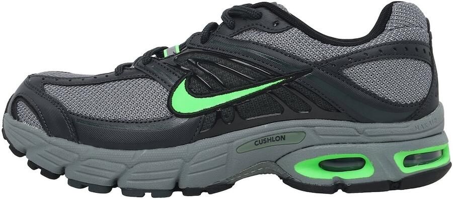 NIKE Sportieve veterschoen 'AIR MAX MOTO 2K' grijs gemêleerd lichtgroen donkergroen zwart