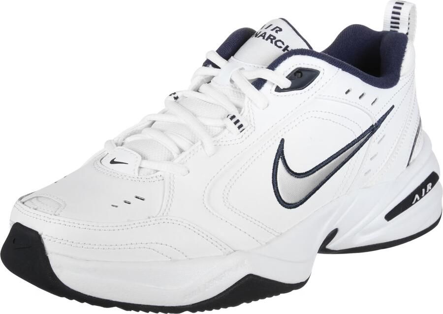 Nike heren trainingsschoenen Air Monarch IV WIT METALLIC ZILVER - Foto 5