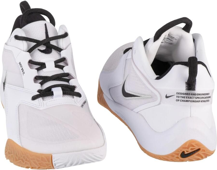 Nike Air Zoom Hyperace 3 Indoor Sportschoenen Wit 1 2 Man Vrouw - Foto 6