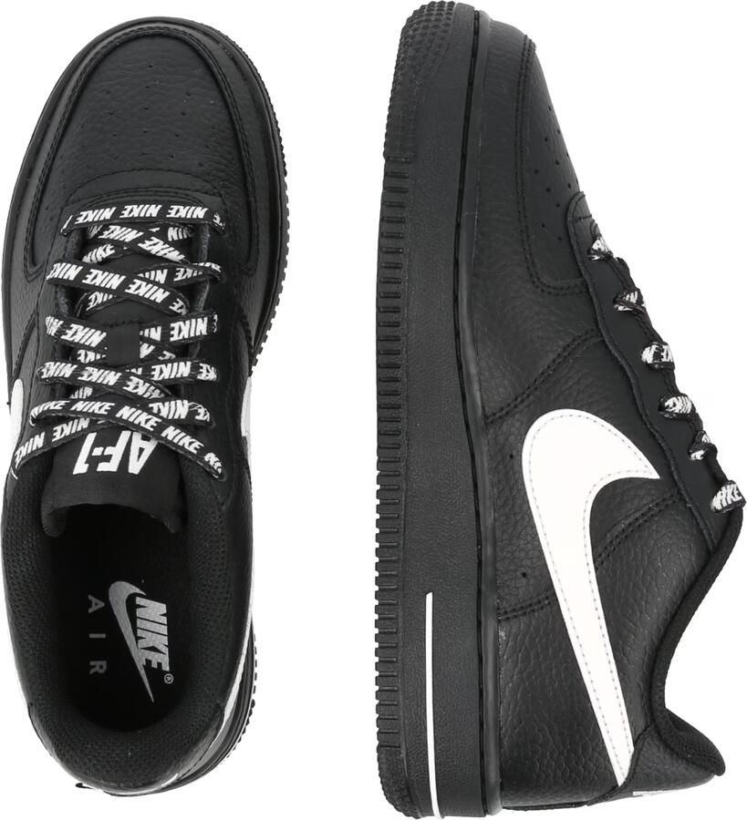 Nike Sportswear Sneakers 'Air Force 1' zwart wit - Foto 3