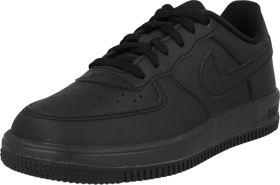 Nike Force 1 Low Lace Sneakers Kids Zwart - Foto 4