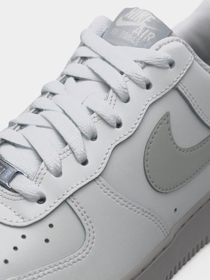 Nike Air Force 1 '07 Sneakers Summit White Strata Grey Wit Grijs Air Force Lifestyle - Foto 4
