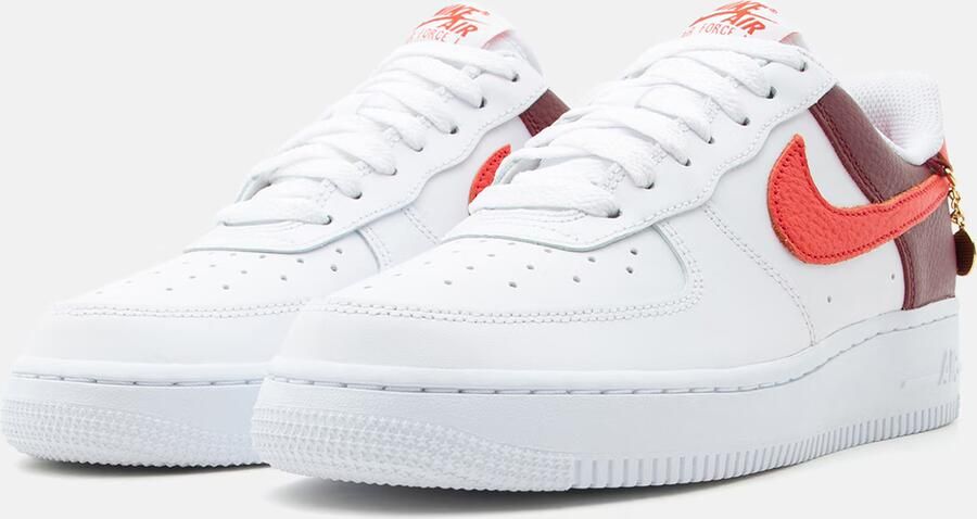 Nike Sportswear Sneakers laag 'Air Force 1 '07' kreeft bordeaux wit - Foto 4