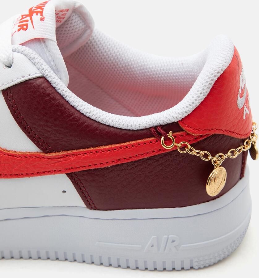 Nike Sportswear Sneakers laag 'Air Force 1 '07' kreeft bordeaux wit - Foto 2