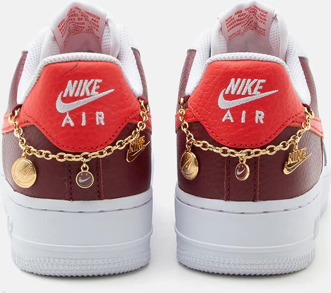 Nike Sportswear Sneakers laag 'Air Force 1 '07' kreeft bordeaux wit - Foto 5