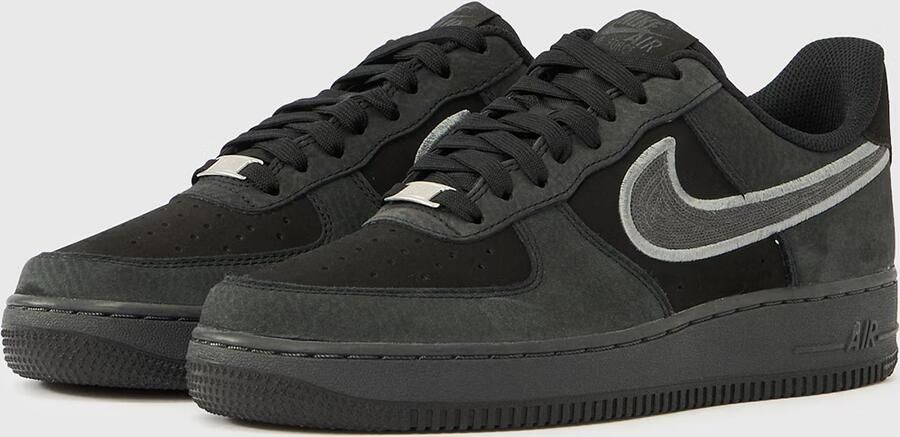Nike Sportswear Sneakers laag 'AIR FORCE 1 '07 LV8' grijs lichtgrijs zwart - Foto 4