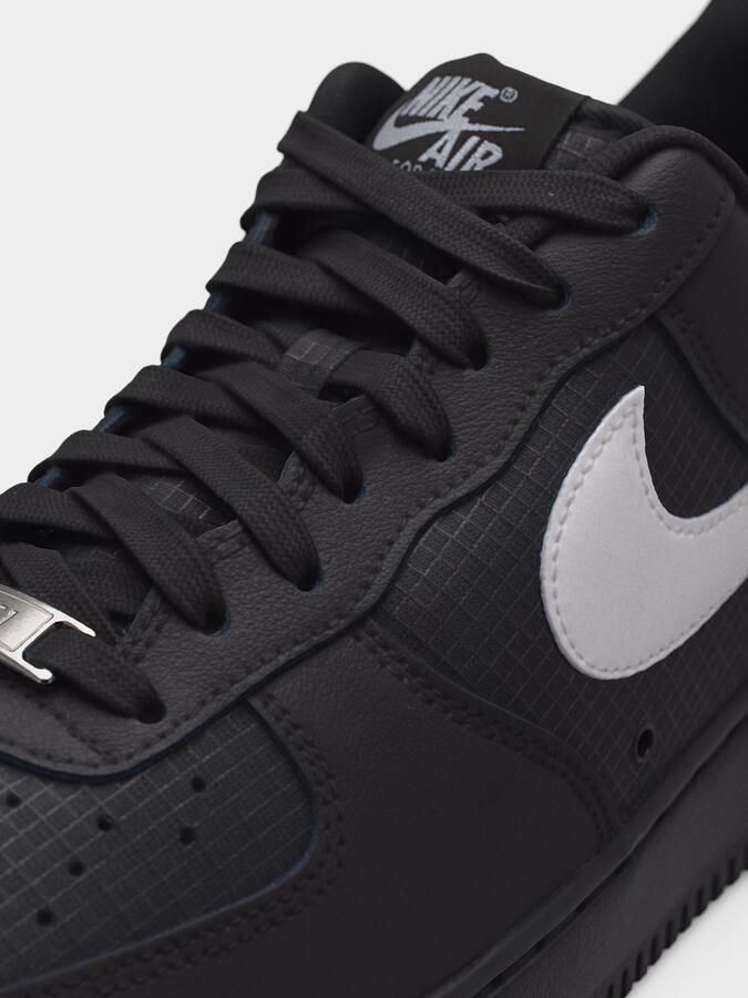 Nike AIR FORCE 1 '07 LV8 IR0952-001 Sportschoenen Heren Zwart Model IR0952 - Foto 4